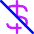 Money Currency Off Icon from Core Neon Set