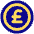 Pound Circle Icon from Plump Pop Set