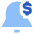 Price Alert Icon from Sharp Flat Set