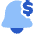 Price Alert Icon from Plump Flat Set