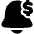 Price Alert Icon from Plump Solid Set