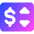 Price Change Icon from Core Gradient Set