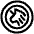 Uniswap Circle Icon from Plump Line Set