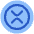 Xrp Circle Icon from Plump Flat Set