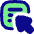 Contextual Menu Pointer Tail Arrow Icon from Flex Pop Set