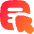 Contextual Menu Pointer Tail Arrow Icon from Flex Gradient Set