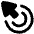 Cursor Drag Click Icon from Plump Solid Set