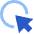 Cursor Highlight Icon from Sharp Flat Set