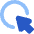 Cursor Highlight Icon from Core Flat Set
