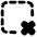 Cursor Remove Selection Icon from Plump Solid Set