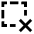 Cursor Remove Selection Icon from Sharp Line Set