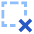 Cursor Remove Selection Icon from Sharp Flat Set