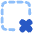 Cursor Remove Selection Icon from Plump Flat Set
