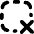 Cursor Remove Selection Icon from Flex Solid Set