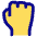 Hand Grab Icon from Plump Pop Set