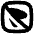 Pointer Arrow Slash Square Icon from Flex Solid Set