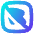 Pointer Tail Arrow Slash Square Icon from Flex Gradient Set