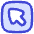 Pointer Tail Arrow Square Icon from Flex Duo Set