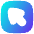 Pointer Tail Arrow Square Icon from Flex Gradient Set