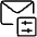 Customer Relationship Management Email Respond Control Icon from Ultimate Light Set