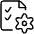 Customer Relationship Management Survey Document Icon from Ultimate Light Set
