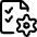 Customer Relationship Management Survey Document Icon from Ultimate Regular Set