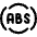 Abs Break Icon from Ultimate Regular Set