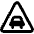 Distance Warning Icon from Ultimate Bold Set