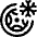 Tire Frozen Snowflake Icon from Ultimate Regular Set
