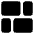 Dashboard 4 Icon from Core Solid Set