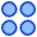 Dashboard Circle Icon from Plump Duo Set