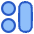 Dashboard Circle Vertical Pill 1 Icon from Plump Duo Set