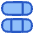 Dashboard Horizontal Pills 3 Icon from Plump Duo Set