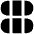 Dashboard Horizontal Pills Thirds Icon from Flex Solid Set