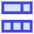 Dashboard Horizontal Rectangle 3 icon - Free transparent PNG, SVG. No sign up needed.