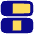 Dashboard Horizontal Rectangle 5 Icon from Plump Pop Set