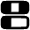 Dashboard Horizontal Rectangle 6 Icon from Plump Remix Set