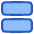 Dashboard Horizontal Rectangle Icon from Plump Duo Set