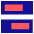 Dashboard Horizontal Rectangle Split 1 Icon from Sharp Pop Set