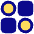 Dashboard Mix Circle Square 1 Icon from Plump Pop Set