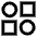 Dashboard Mix Circle Square 1 icon - Free transparent PNG, SVG. No sign up needed.