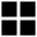 Dashboard Square Icon from Sharp Solid Set