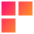 Dashboard Square Three Icon from Sharp Gradient Set