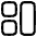 Dashboard Square Vertical Rectangle 1 Icon from Plump Line Set