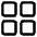 Dashboard Square Icon from Core Line Set