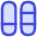 Dashboard Vertial Pills Split 4 icon - Free transparent PNG, SVG. No sign up needed.