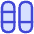 Dashboard Vertial Pills Split 6 icon - Free transparent PNG, SVG. No sign up needed.