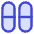 Dashboard Vertical Pills Half Icon from Core Duo Set