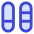 Dashboard Vertical Pills Split 4 Icon from Sharp Duo Set