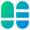 Dashboard Vertical Pills Split 4 icon - Free transparent PNG, SVG. No sign up needed.